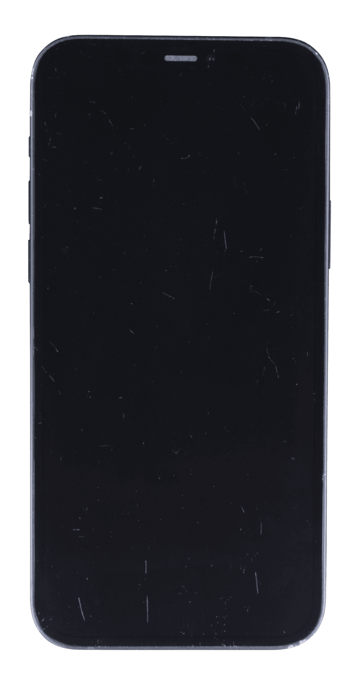 Front of the inspected iPhone 12